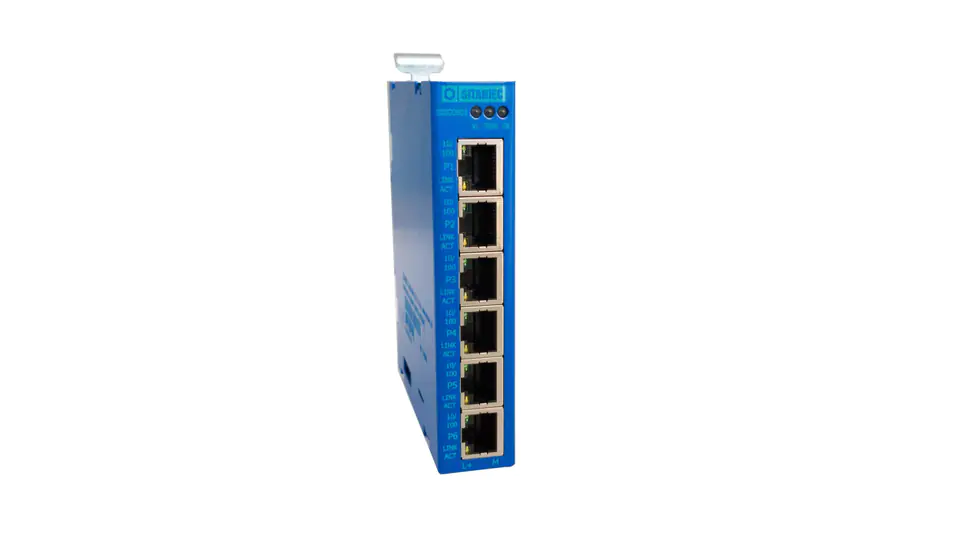 ⁨Przemysłowy Switch Ethernetowy 6xRJ45 10/100 Mb/s 24V DC 10SC0601⁩ w sklepie Wasserman.eu