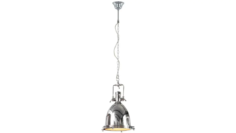 ⁨Lampa Vintage84 CHROM 1xE27 fi320 x h600 x 1500 wisząca metal chromowany⁩ w sklepie Wasserman.eu