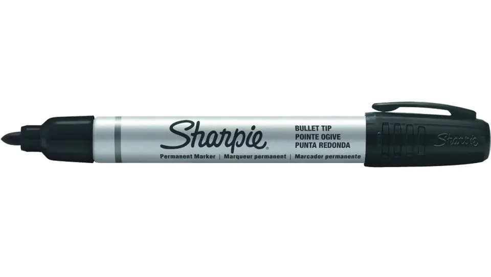 ⁨Zestaw markerów Sharpie Metal small okrągły czarny S0945720 /12szt./⁩ w sklepie Wasserman.eu