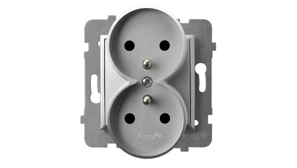 ⁨ARIA Socket double with/u silver GP-2URZ/m/18⁩ at Wasserman.eu