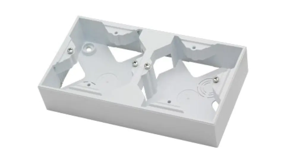 ⁨ARIA Installation box double white PNP-2U/00⁩ at Wasserman.eu