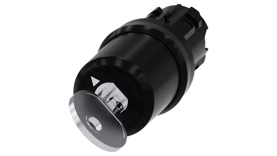 ⁨2-position switch drive black with SSG key without self-return 3SU1000-5BF01-0AA0⁩ at Wasserman.eu