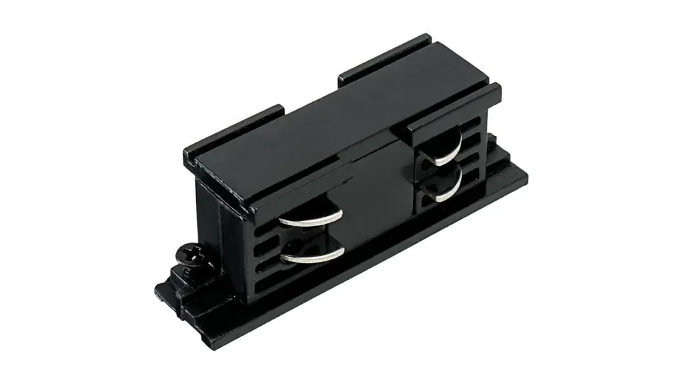 ⁨Connector 180 degree LUXSYSTEM-3F black black CreeLamp rail lighting⁩ at Wasserman.eu