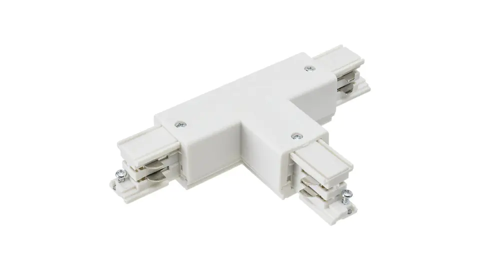 ⁨Tee connector LUXSYSTEM-3F LEFT white white CreeLamp⁩ at Wasserman.eu