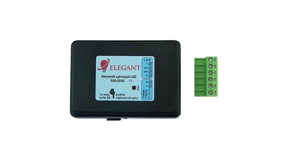 ⁨RGB IC Controller Elegant S60-2048 12VDC IC DIGITAL ws2811/ws2812 up to 2048 pixels Card Driver⁩ at Wasserman.eu