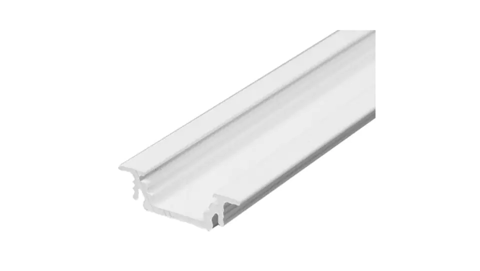 ⁨Profil led Groove10 1m biały wpuszczany do frezu meblowy⁩ w sklepie Wasserman.eu