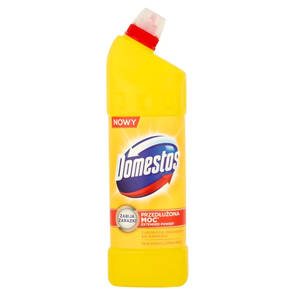 ⁨Domestos Extended Power Cleaning and disinfecting toilet fluid Citrus Fresh 1000ml⁩ at Wasserman.eu