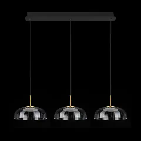 ⁨Vitrum CL3 led chandelier Altavola Design (Light colour slightly warm, Colour satin gold, Dimmable no)⁩ at Wasserman.eu