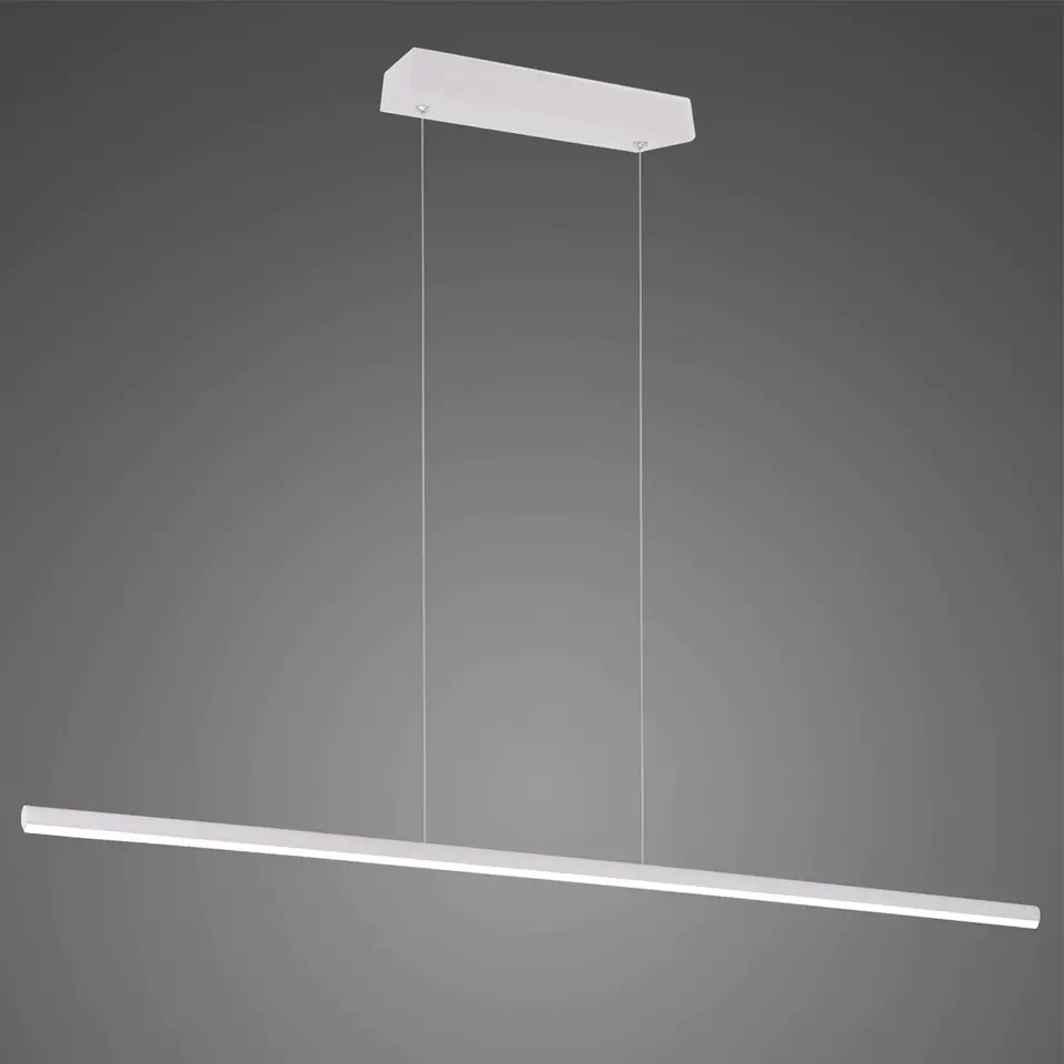 ⁨Lampa wisząca LINEA No.1 100cm biała 4k  Altavola Design (Barwa światła barwa dzienna, Kolor Biały, Możliwość ściemniania nie)⁩ w sklepie Wasserman.eu