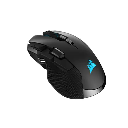 ⁨Corsair IRONCLAW RGB mouse Right-hand RF Wireless + Bluetooth + USB Type-A Optical 18000 DPI⁩ at Wasserman.eu