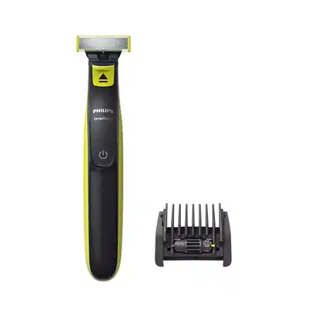 ⁨Philips OneBlade Shaver/Trimmer, Face QP2721/20 Operating time (max) 45 min, Wet & Dry, NiMH, Black/Yellow⁩ at Wasserman.eu