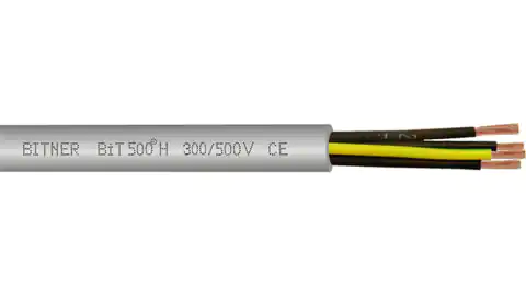 ⁨Halogen-free control cable BiT 500-H 4G1,5 300/500V H50077 class Cca-s2 d2 a1 /drum/⁩ at Wasserman.eu