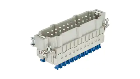 ⁨Connector (insert) (0,14-2,5 mm2) 24+PE male 500V 16A Han ES Press 09330242648⁩ at Wasserman.eu