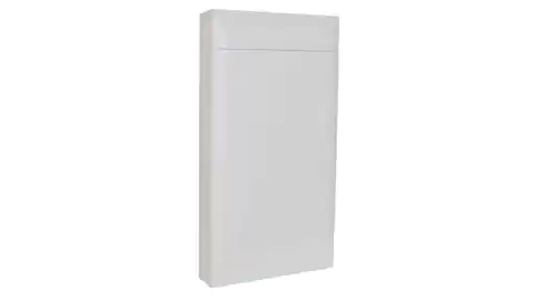 ⁨PRACTIBOX Rozdzielnica modułowa natynkowa 4x12 drzwi białe 766x328 IP40 135424⁩ w sklepie Wasserman.eu