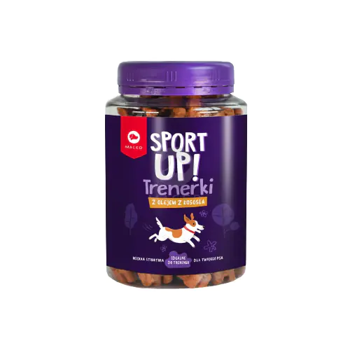 ⁨MACED SPORT UP! Trainers with salmon oil 300g⁩ at Wasserman.eu