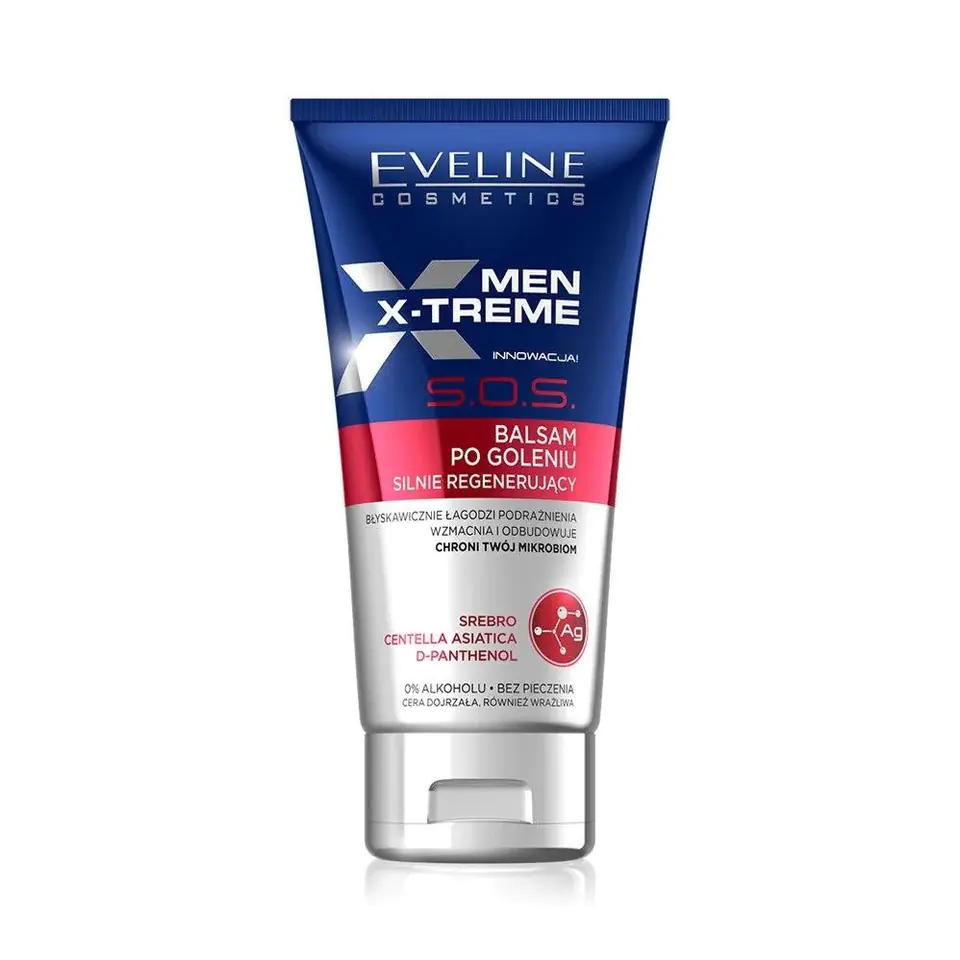 ⁨Eveline Men X-Treme Balsam po goleniu silnie regenerujący - S.O.S. 150ml⁩ w sklepie Wasserman.eu