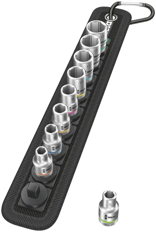 ⁨ZYKLOP SOCKET WRENCH SET 1/4'', 9 PART⁩ at Wasserman.eu