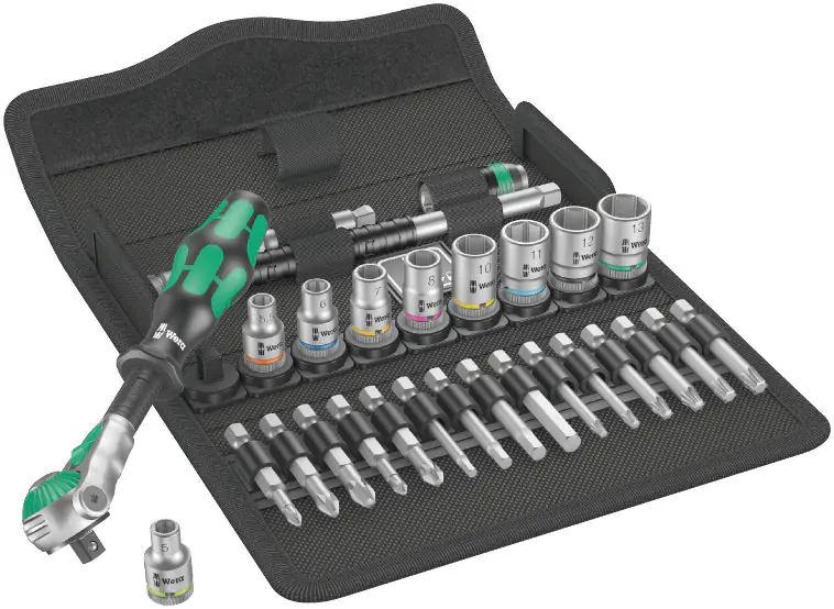 ⁨SOCKET WRENCH SET 1/4'' 5-13 MM, 16 PCS.⁩ at Wasserman.eu