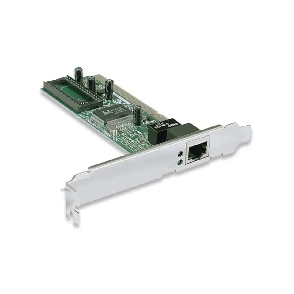 Network card 10/100/1000 Gigabit RJ45 PCI at Wasserman.eu
