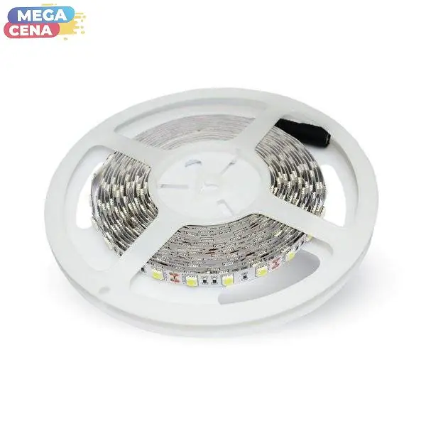 ⁨V-TAC LED SMD Klebeband VT-5050 60/300 10,8W/54W 3000K IP20 12V 5mx10mm⁩ im Wasserman.eu