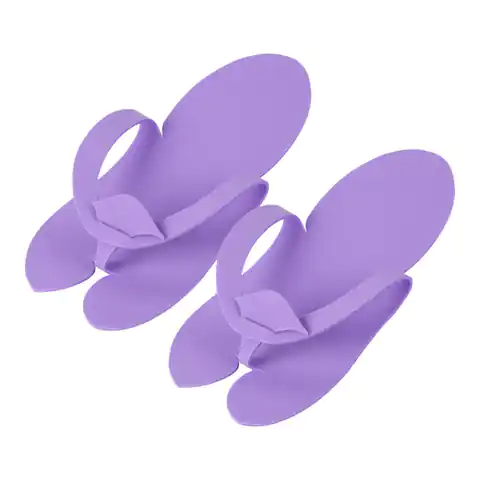 ⁨Disposable flip-flops foam flip-flops 10 pairs color mix⁩ at Wasserman.eu