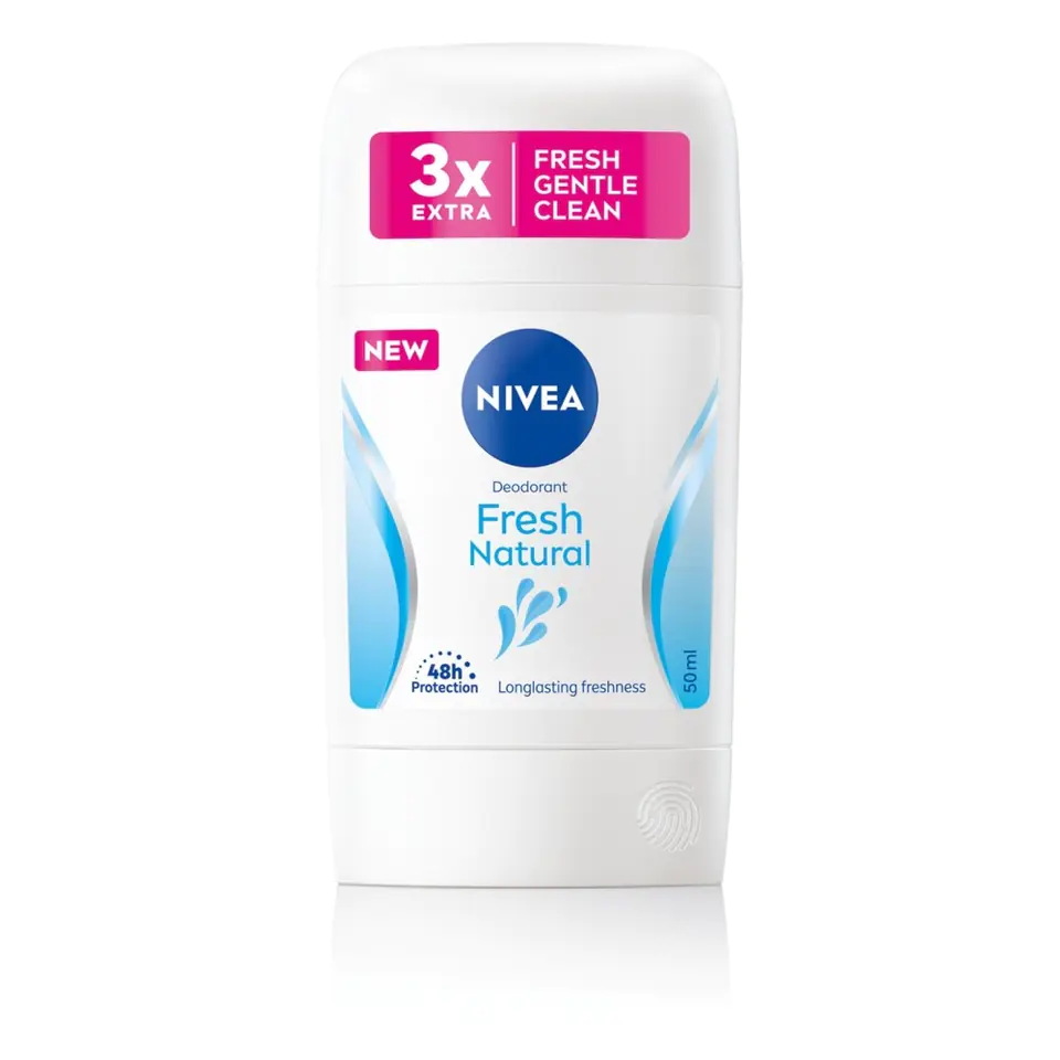 ⁨NIVEA Dezodorant w sztyfcie damski FRESH NATURAL 50ml⁩ w sklepie Wasserman.eu