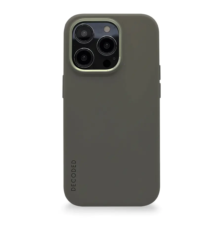 ⁨Decoded - protective case for iPhone 14 Pro Max compatible with MagSafe (olive)⁩ at Wasserman.eu