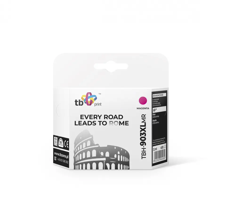 Tusz do HP OJ 6950 AiO TBH-903XLMR magenta refabrykowany w sklepie Wasserman.eu