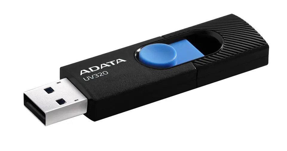 ⁨ADATA UV320 USB flash drive 32 GB USB Type-A 3.2 Gen 1 (3.1 Gen 1) Black, Blue⁩ at Wasserman.eu