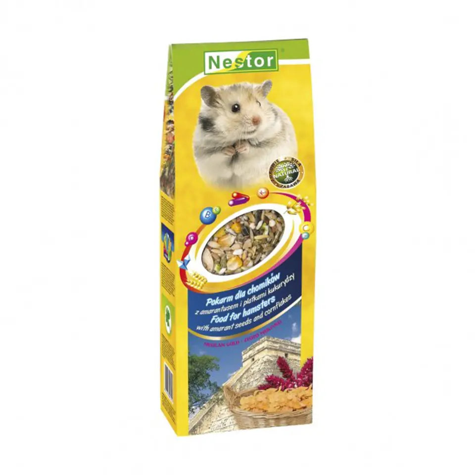 ⁨NESTOR FOOD 700ML HAMSTER AMARANTH CORN FLAKES 360g⁩ at Wasserman.eu