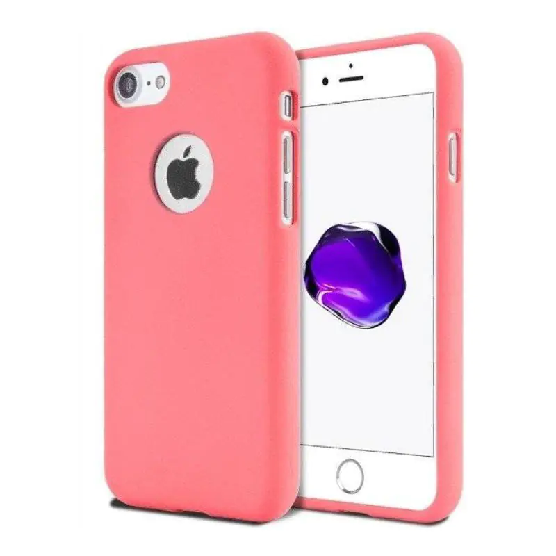 ⁨Etui IPHONE 7 Matowy Silikon Mercury Soft Jelly jasny róż⁩ w sklepie Wasserman.eu