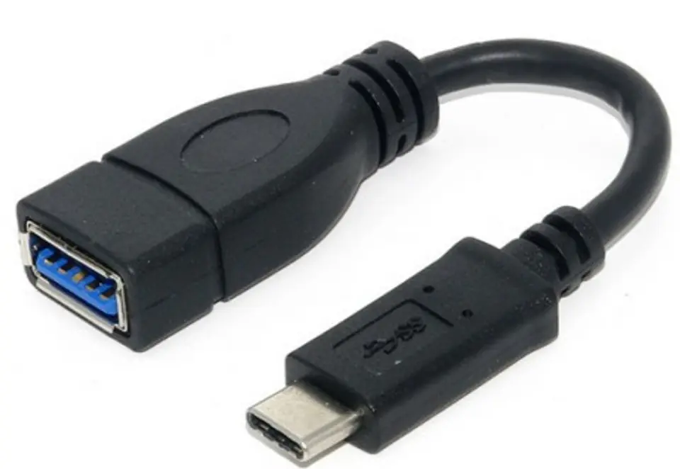 ⁨Adapter USB Type-C 3.0 \ Male -> USB female⁩ at Wasserman.eu