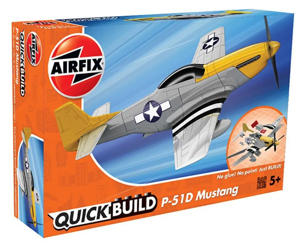 ⁨Plastic model QUICKBUILD Mustang P-51D⁩ at Wasserman.eu