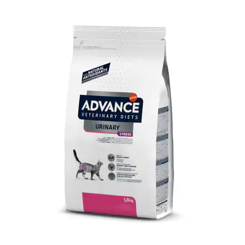 ⁨ADVANCE DIET Urinary Stress - sucha karma dla kotów 1,25kg [923914]⁩ w sklepie Wasserman.eu