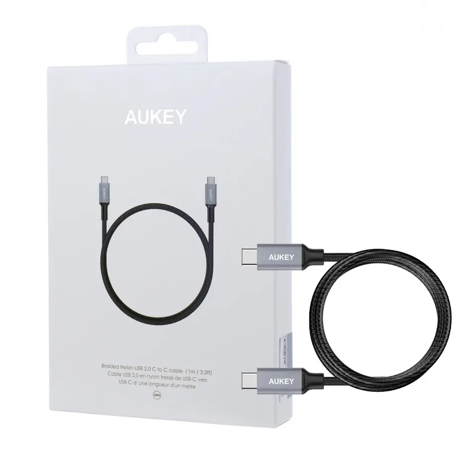 AUKEY CB-CD5 Ultrafast Braided uick Charge USB at Wasserman.eu