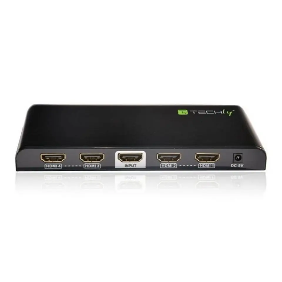 ⁨Rozdzielacz-splitter AV HDMI 2.0 1/4 Ultra HD 4Kx2K 3D⁩ w sklepie Wasserman.eu