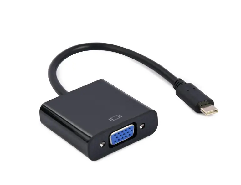 ⁨Adapter GEMBIRD A-CM-VGAF-01 USB typ C - VGA⁩ w sklepie Wasserman.eu