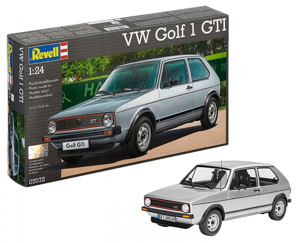 ⁨Plastic model VW Golf 1 gti⁩ at Wasserman.eu