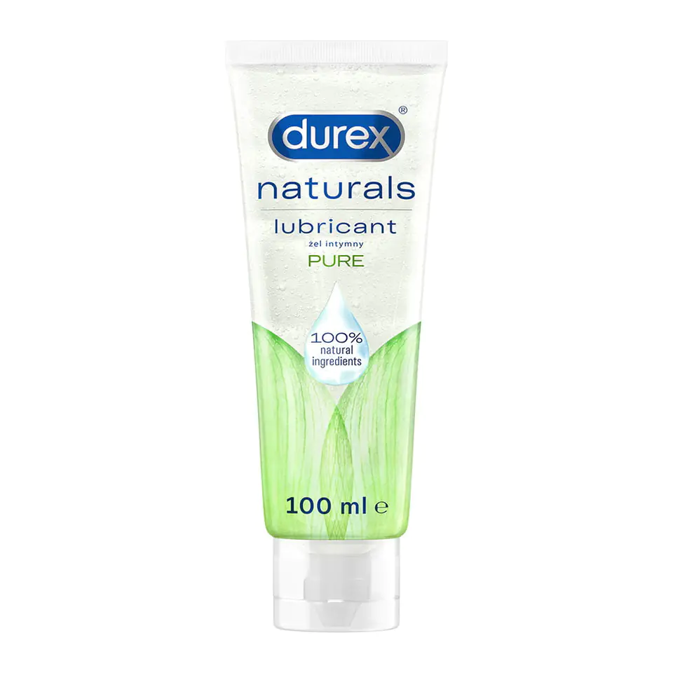 ⁨Durex Naturals Pure żel intymny lubrykant 100% naturalny z prebiotykami 100ml⁩ w sklepie Wasserman.eu