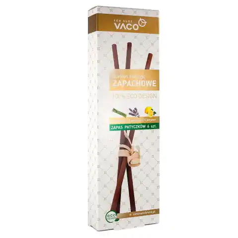 ⁨Vaco Beech Fragrance Sticks Citronella Lavender Lemon Eucalyptus 6pcs⁩ at Wasserman.eu