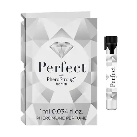 ⁨PheroStrong Perfect For Men Pheromone Perfume perfumy z feromonami dla mężczyzn 1ml (M)⁩ w sklepie Wasserman.eu