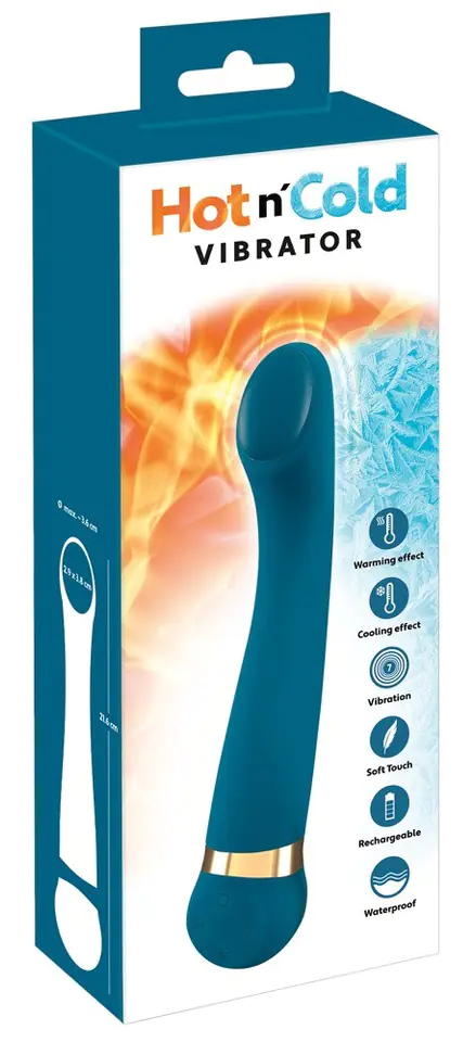 Wibrator Hot'n Cold 21,6cm w sklepie Wasserman.eu