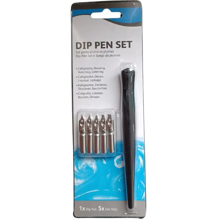 ⁨Set of 5 drawing nibs with holder A156401 GRALUX⁩ at Wasserman.eu