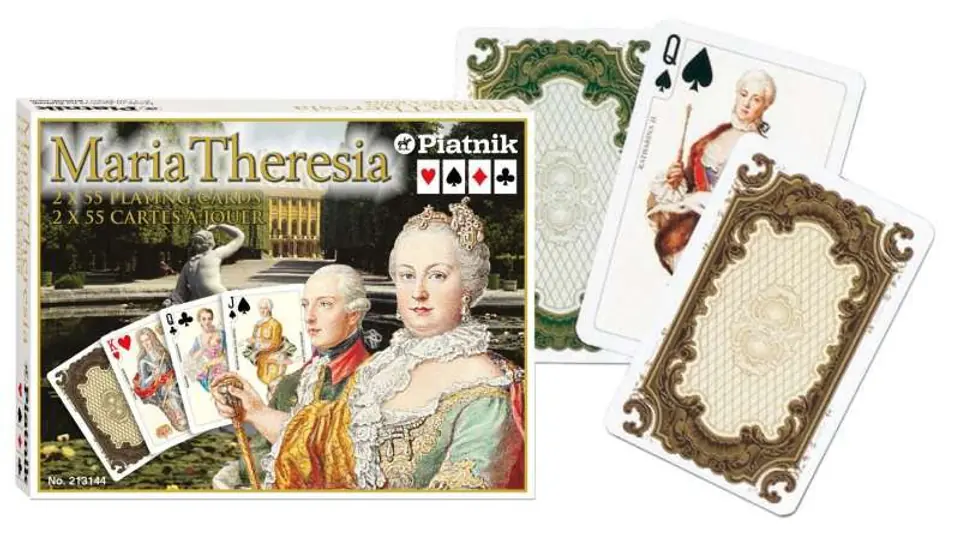 ⁨Cards Maria Theresia 2 decks⁩ at Wasserman.eu