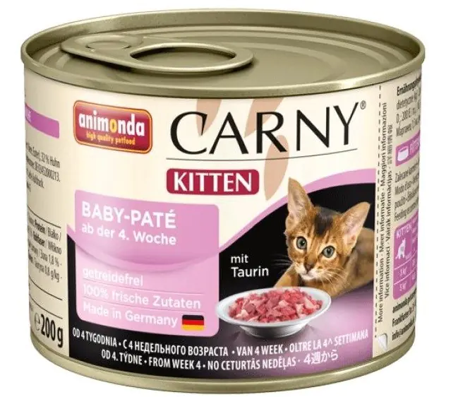 ⁨ANIMONDA Carny Kitten Baby Pate 200g⁩ w sklepie Wasserman.eu