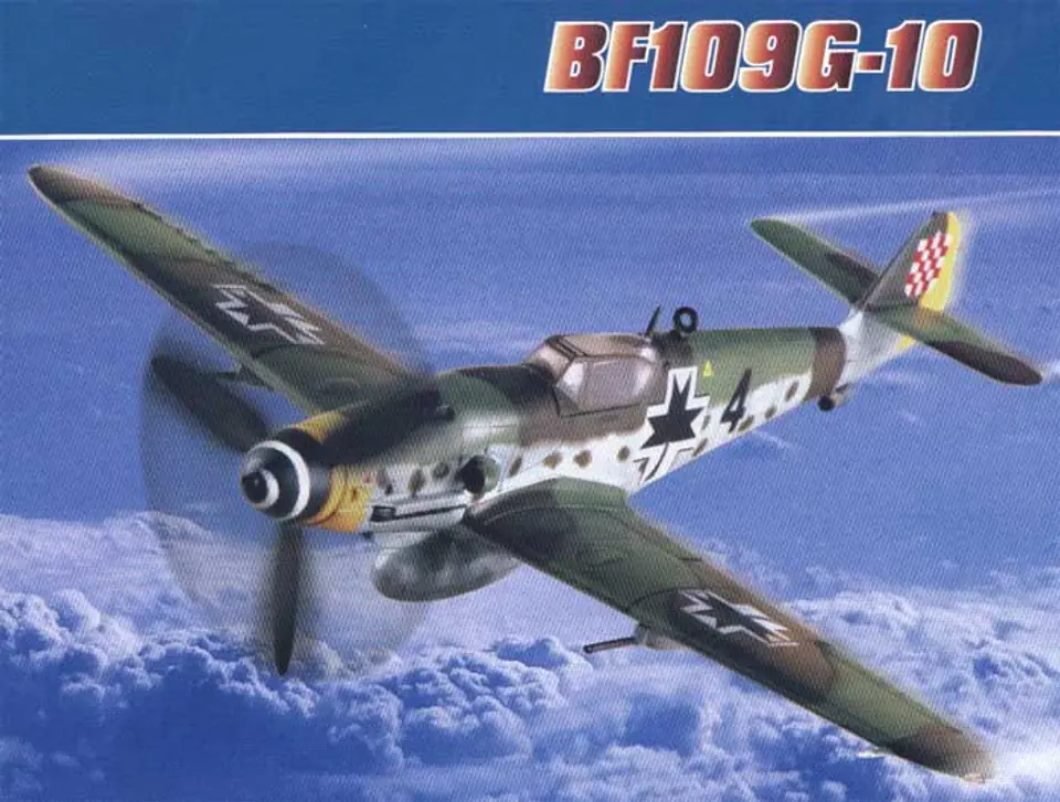 ⁨HOBBY BOSS Messerschmitt Bf 109 G-10⁩ w sklepie Wasserman.eu