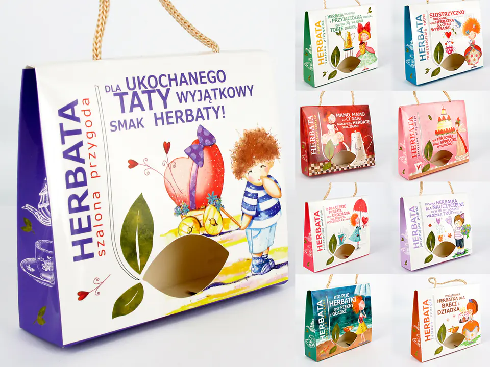 MIX tea packaging at Wasserman.eu