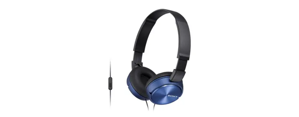Słuchawki handsfree, mikrofon MDR-ZX310AP Blue w sklepie Wasserman.eu