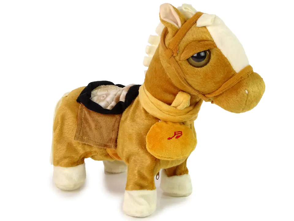 ⁨Horse Interactive Mascot Horse Light Brown Light Mane Music⁩ at Wasserman.eu