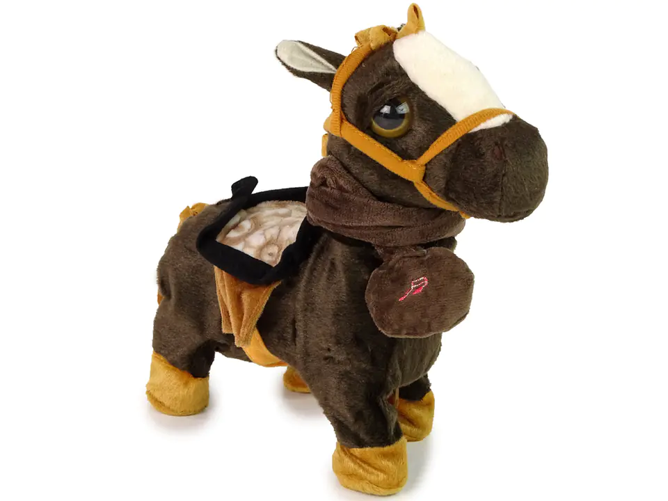 ⁨Horse Interactive Mascot Horse Brown Light Mane Music⁩ at Wasserman.eu